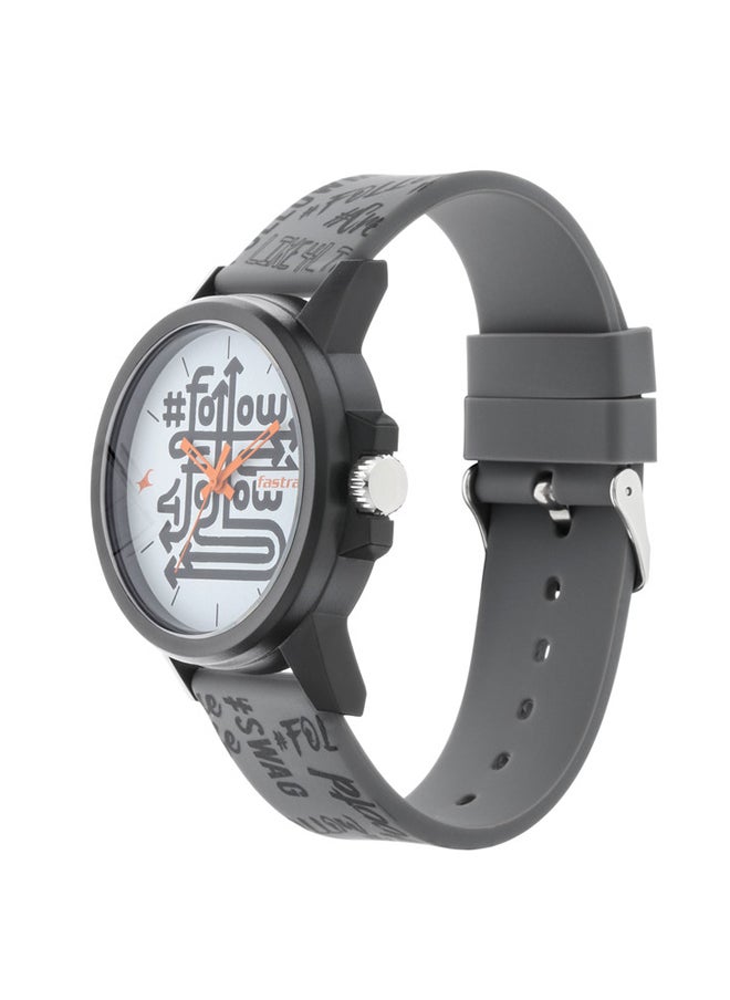 fastrack Silicone Analog Wrist Watch 68012PP09  - Image 3