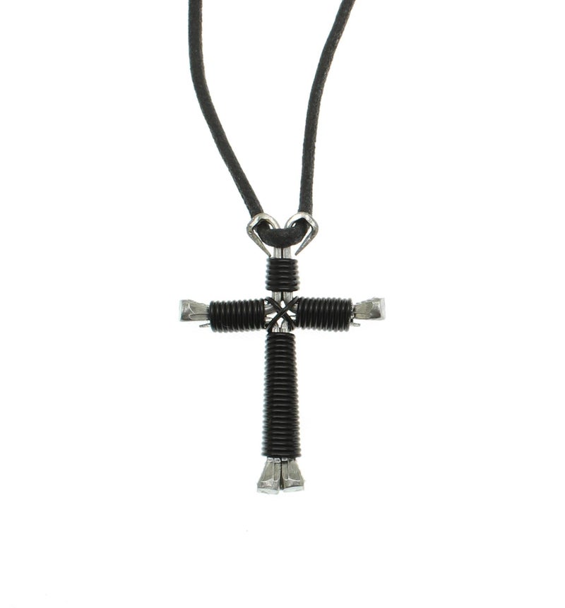 Intercession Horseshoe Necklace (Black) - Image 1