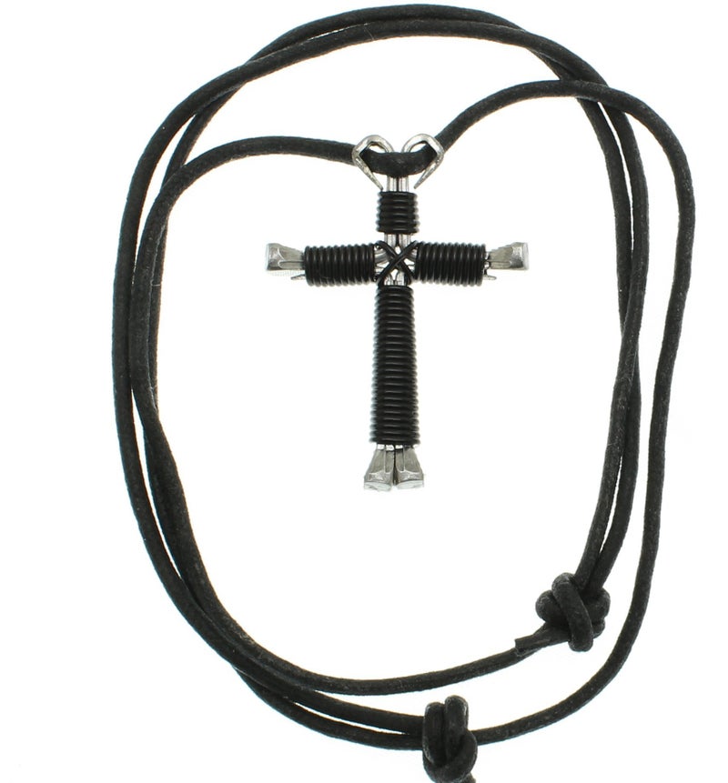 Intercession Horseshoe Necklace (Black) - Image 2