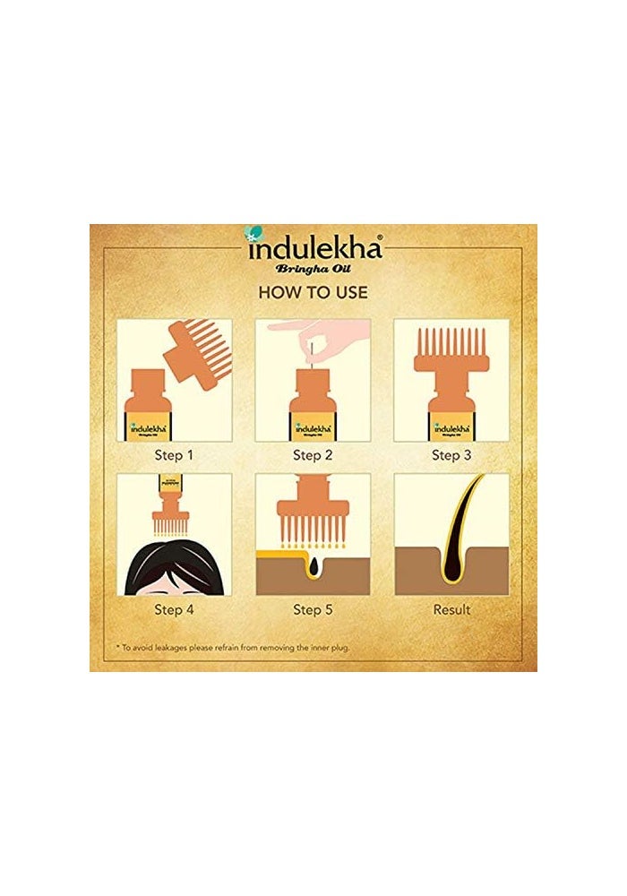 Indulekha Bhringa Hair Oil 100 ml (Pack Of 2) - Image 3