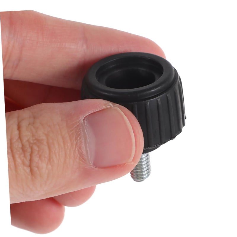 Non Slip Shock Absorbing Scale Replacement Feet Lightweight Black 3.50X2.40X2.40CM - Image 4