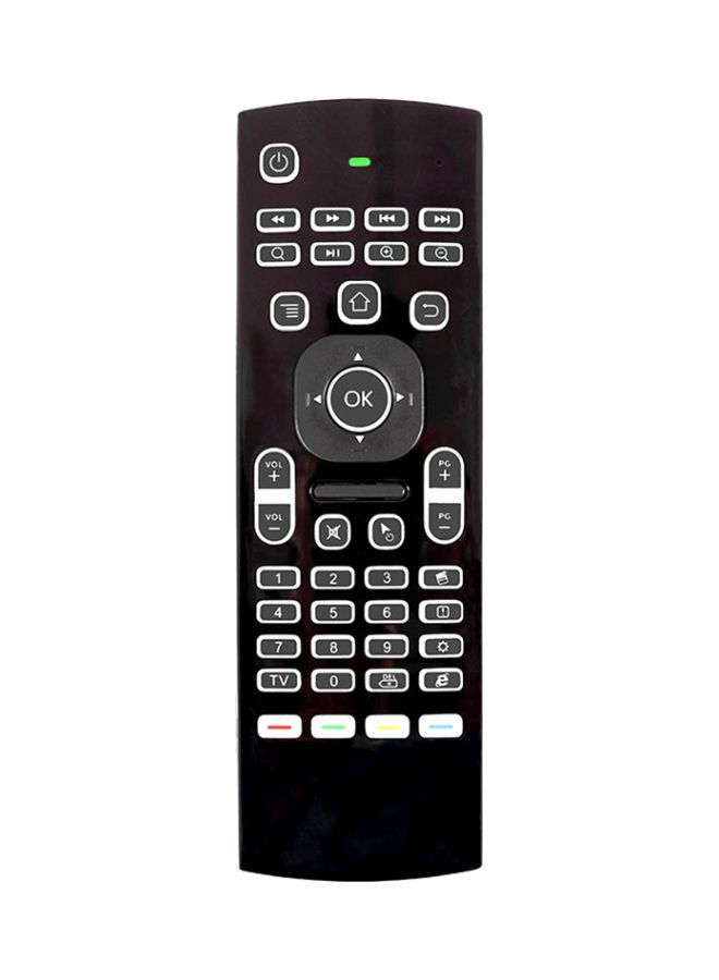 NIBEMINENT 2-In-1 Remote Control And Keyboard For Android TV Box X96/H96 Black/Grey - Image 1