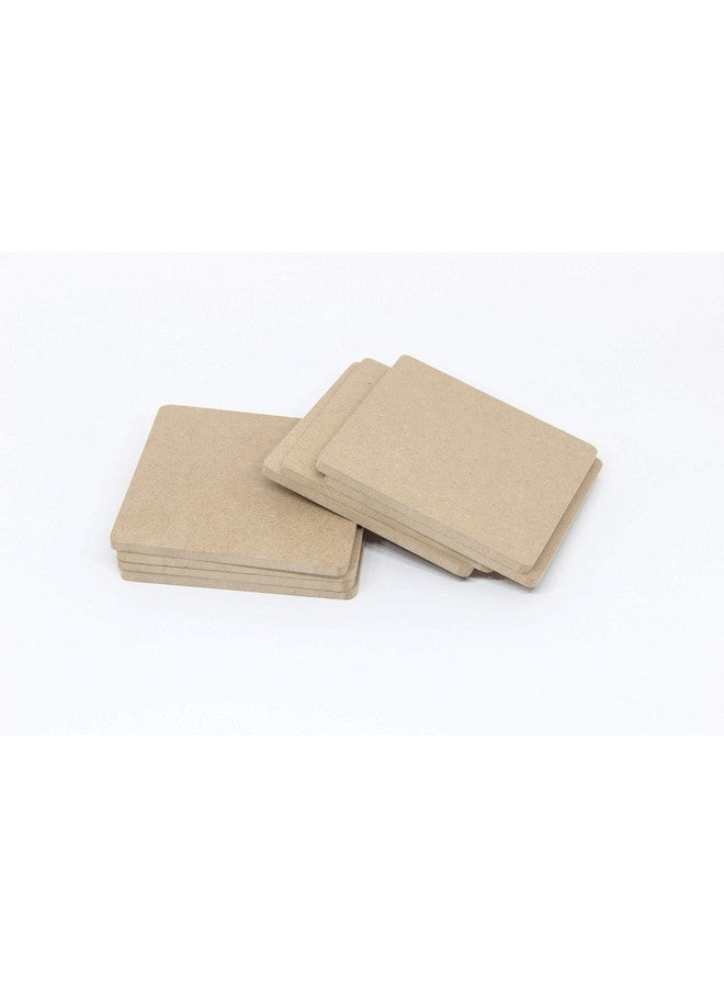 IVEI أكواب خشبية من MDF للقيام بها بنفسك - مجموعة من 12 (3.5 بوصة × 3.5 بوصة) (مبدئي وغير مبدئي) (3.5 بوصة × 3.5 بوصة (مربع)، غير مبدئي) - Image 4