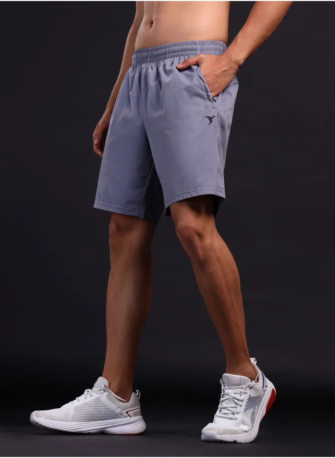 Technosport Solid 2-Way Stretch Shorts