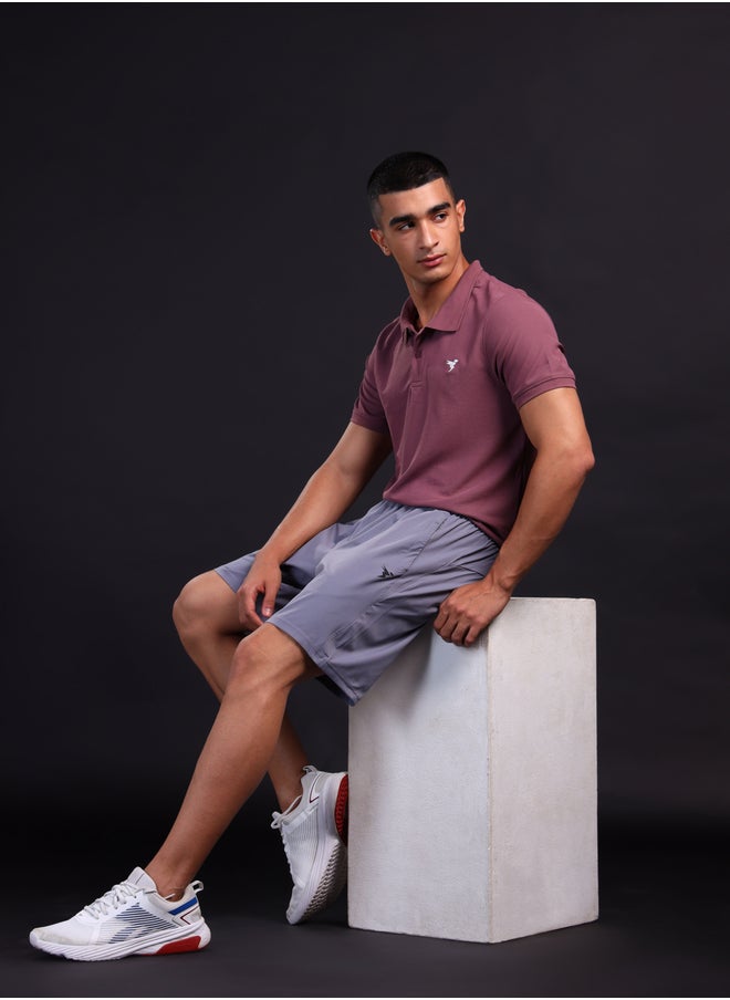 Technosport Solid 2-Way Stretch Shorts  - Image 5