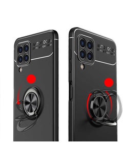 Nevarium Xiaomi Poco X2 Case Ring Silicone Range - Black-Blue  - Image 2