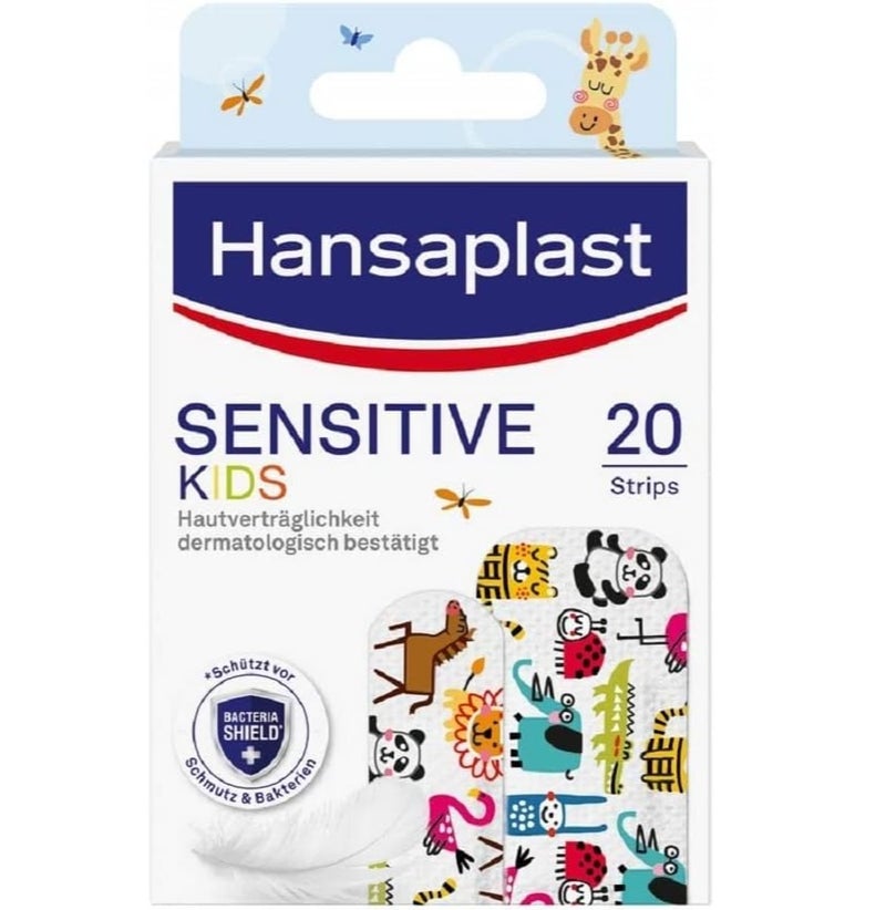 Hansaplast Kids Sensitive Pain-Free Removal Plasters - 20's