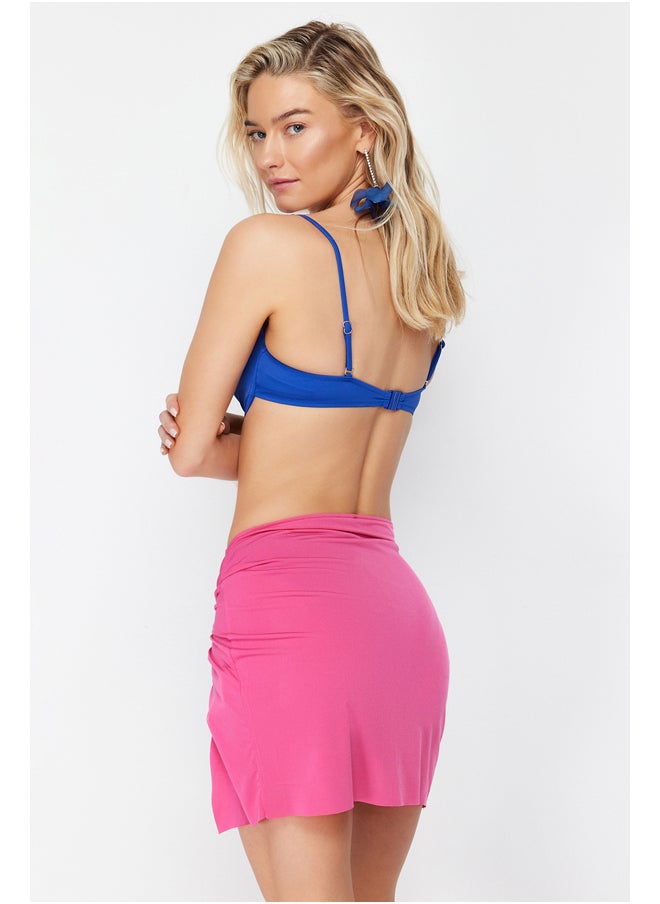 trendyol - فوشيا ميني محبوك مجمع صوفية TBESS24PR00007 - Image 1