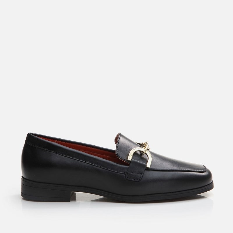 Hotiç 01AYH291750A100 GENUINE Leather Black Women's Loafer  - Image 1