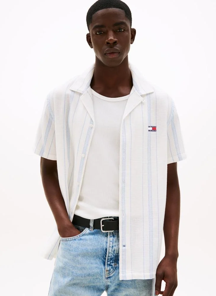 تومي هيلفيغر Textured Shirt