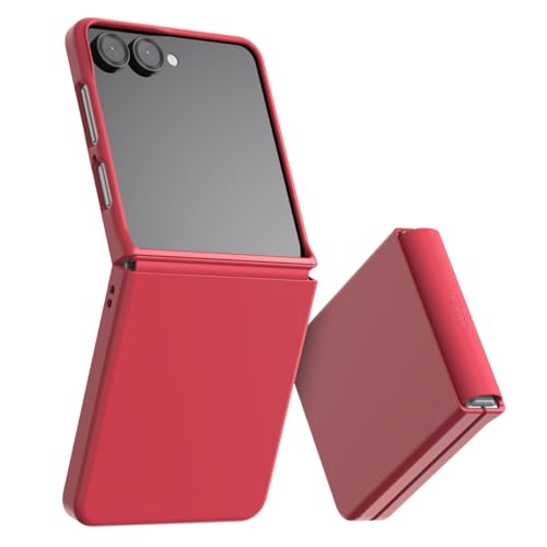 araree Aero Flex for Galaxy Z Flip Case with Hinge Protection, Slim Protective Cover (PC) with Hinge Protector (TPU), Compatible with Galaxy Z Flip 5G (Pink, Z Flip 7) - Image 1