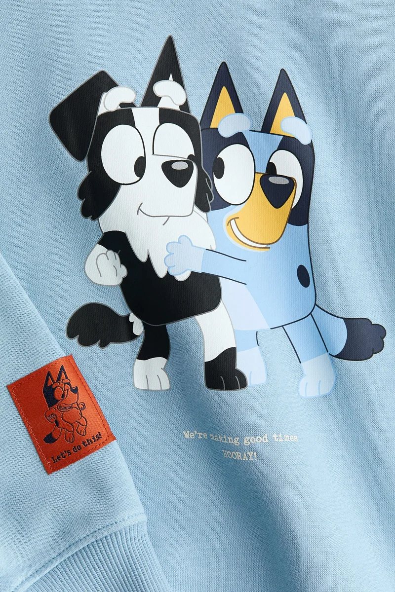 H&M Print-motif hoodie