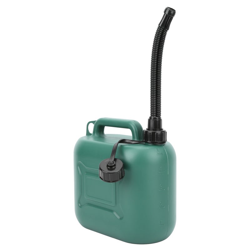 Portable Jerry Can 5L ABS Plastic - Pressure & Drop Resistant Durable Oil Tank with Sealed Leak-Proof Outlet, 21cm Outlet Pipe for Outdoor Travel, Industrial Use, Emergency Fuel Storage - Image 3