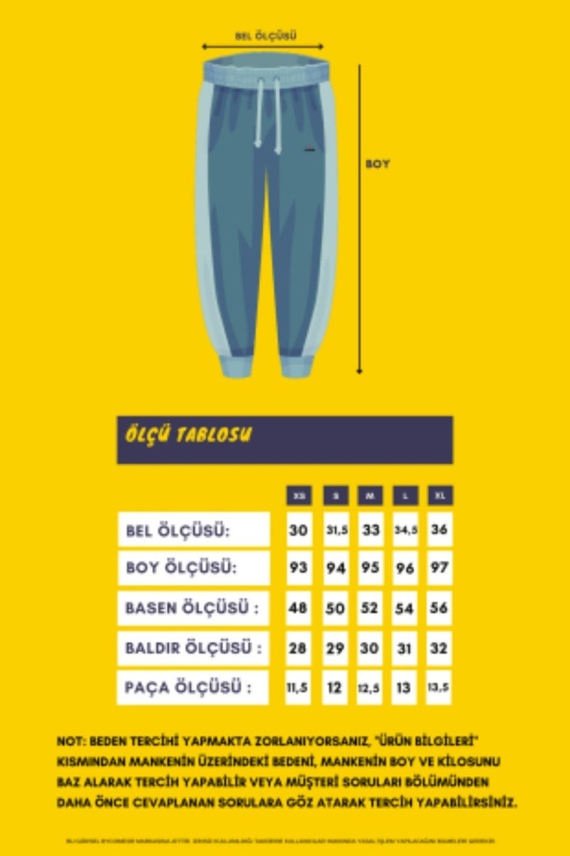Comeor Women's Black Striped Jogger Two Yarn Elastic Waist Sweatpants  - Image 2
