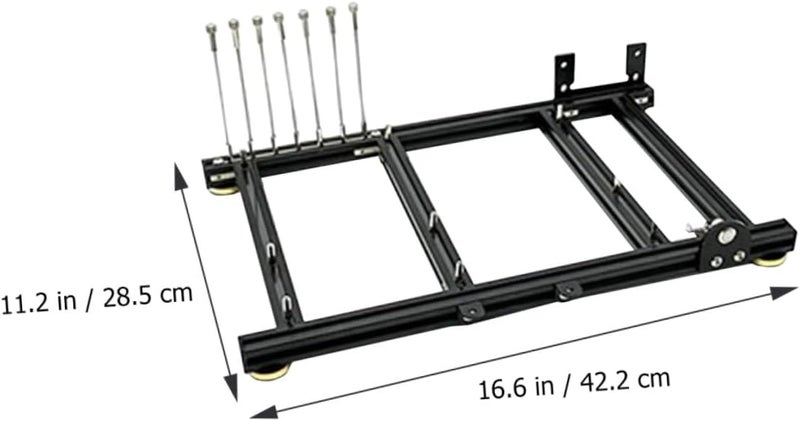 Open Air Computer Case Frame for ATX Motherboard with High Airflow Stable Structure and Easy Installation Compatible with Standard Power Supply and Graphics Cards - Image 2