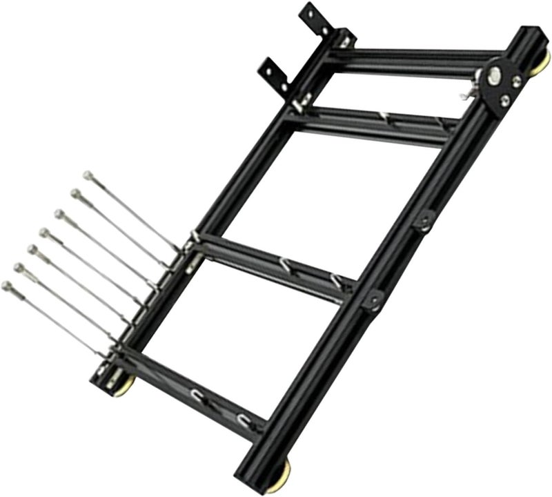 Open Air Computer Case Frame for ATX Motherboard with High Airflow Stable Structure and Easy Installation Compatible with Standard Power Supply and Graphics Cards - Image 1