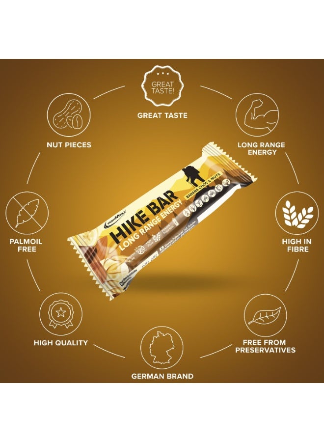 IronMaxx Hike Bar 60g Banana Choc & Nuts, pack of 12 | Fast and long-lasting energy - Image 4