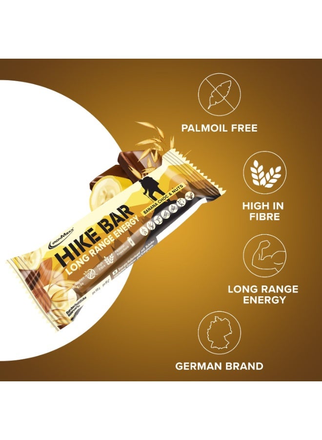 IronMaxx Hike Bar 60g Banana Choc & Nuts, pack of 12 | Fast and long-lasting energy - Image 3