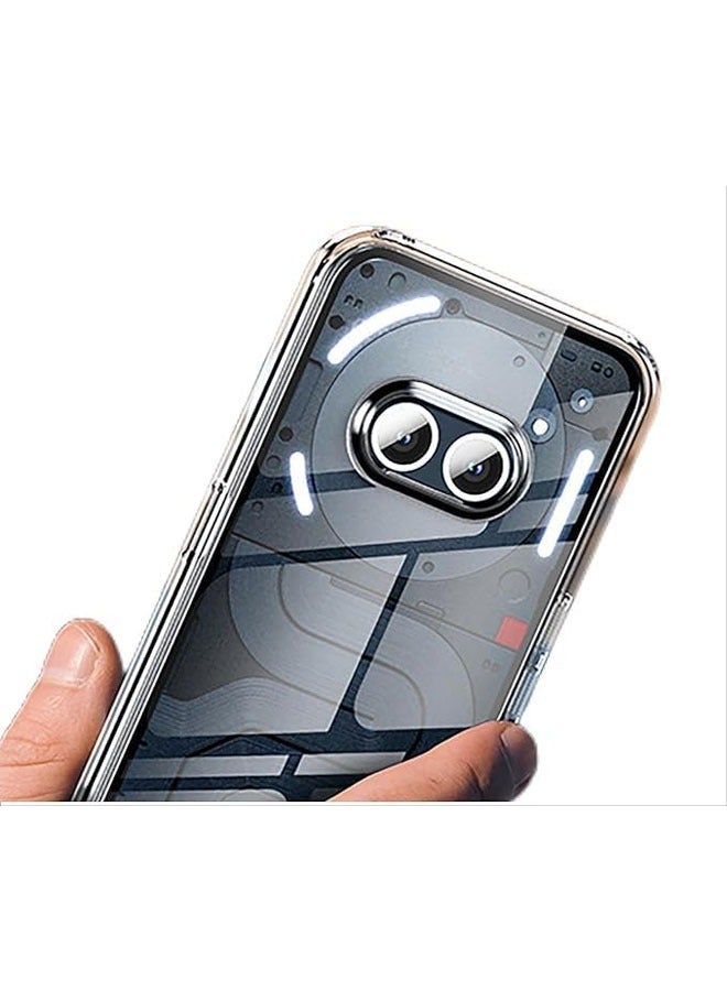 Clear Case Compatible with Nothing Phone 2a,2024 Release,Crystal Clear Anti-yellowing and Anti-fouling Phone Case for Phone 2a - Image 5