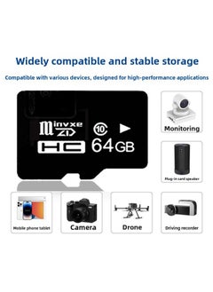 Generic 32GSD Card 8G TF Card 16G Mobile Phone Card 128G Camera 64G Monitoring Recorder High-speed Memory Card-Capacity:8GB  - Image 2