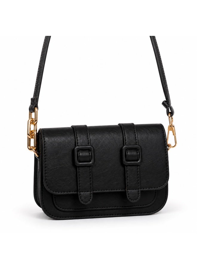 Stylish small women's crossbody bag – a modern leather for everyday and evening use - Image 2