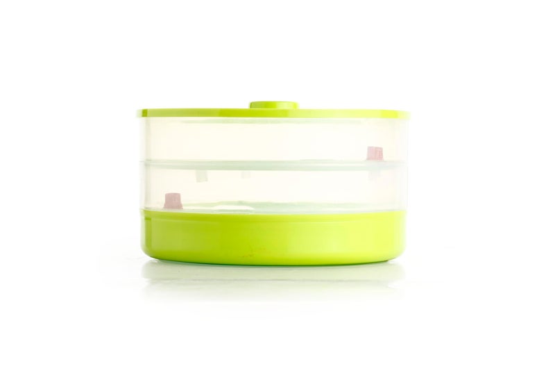 Ganesh Hygienic Sprout Maker | Organic Home Making Fresh Sprouts Beans for Living Healthy Life (2 Layer) Multicolor - Image 3