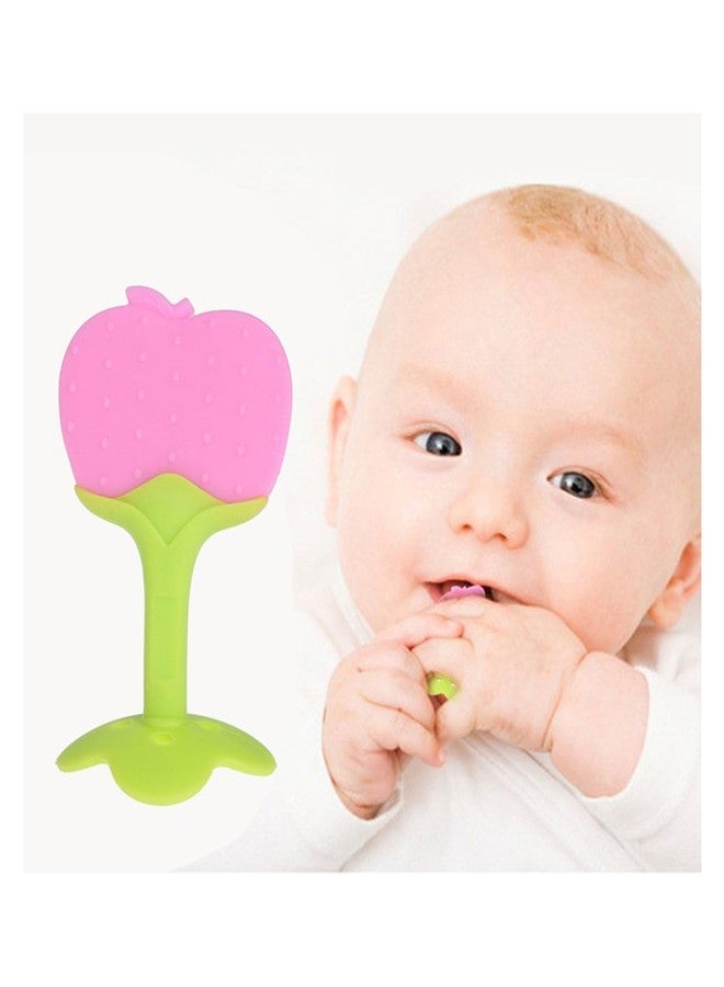 Joy Buzz Baby Feeding Product | Baby Teething Toys Set, 5 Pieces Fruit Shaped, Multicolour (Teether-Po5-Multi1) - Image 4