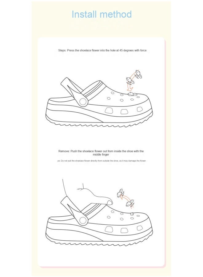 Cartoon & Anime Series Shoe Charms Soft Glue Buckles Clogs Decor  Accessories - Image 2