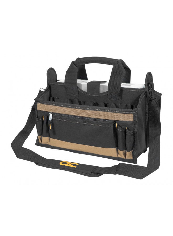Custom Leathercraft CLC Custom LeatherCraft 1529 16 In. Center Tray Tool Bag, 16 Pocket  - Image 2