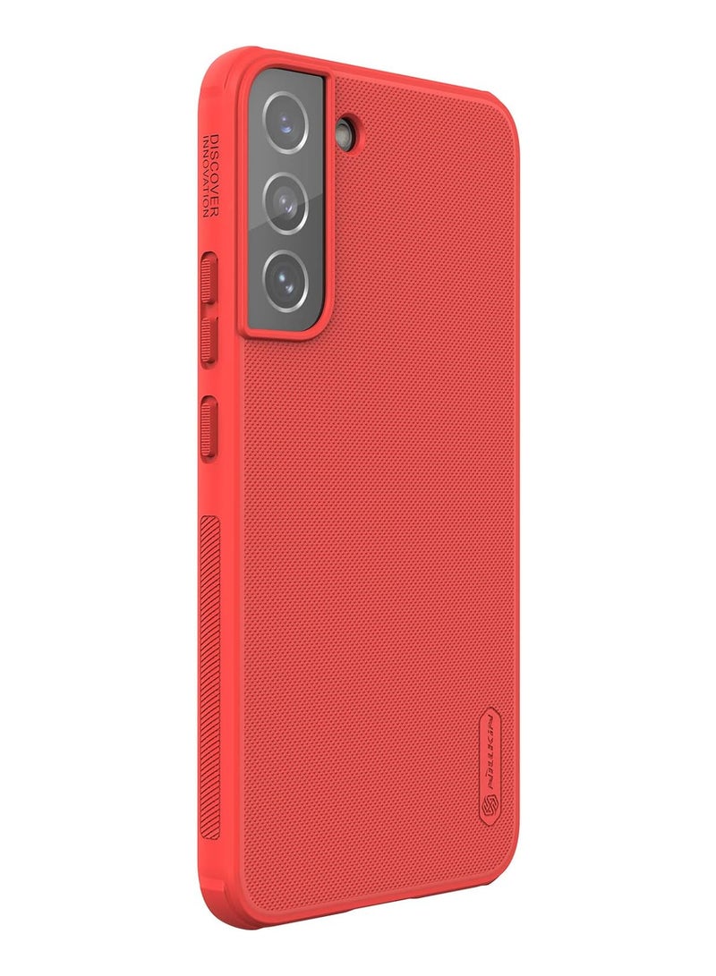 Nillkin Super Frosted Shield Pro Matte cover case for Samsung Galaxy S22 Plus - RED - Image 4
