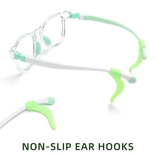 JM Kids Blue Light Glasses, Computer Gaming Grasses for Girls Boys Age 3-10, Anti Blue Ray TR90 Eyeglasses - Image 5