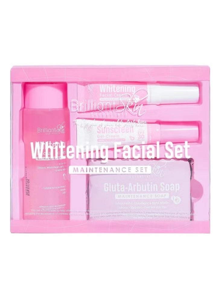 Brilliant Skin مجموعة تفتيح الوجه الرائعة