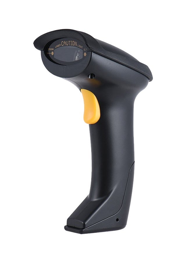 NIBEMINENT Potable Wireless Barcode Scanner Black  - Image 1