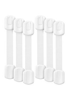 Oasisgalore Child Safety Latches (6-Pack) - Adjustable Baby Proofing Locks with Strong 3M Adhesive for Doors, Fridge.  - Image 4