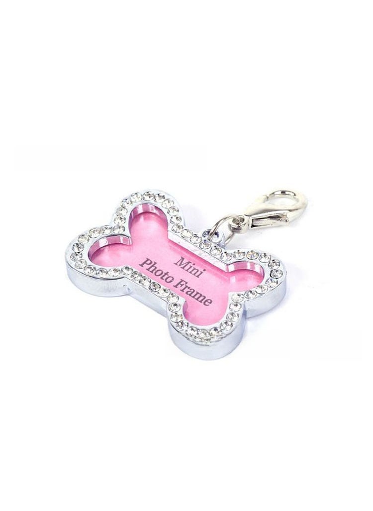 Loquat Bling Bone Pet ID Tag for  Easter Small size bones