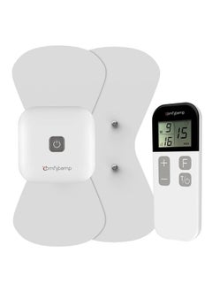 Comfytemp Wireless TENS Unit Muscle Stimulator for Pain Relief Therapy, Rechargeable TENS Machine for Pain Management, Portable TENS Device for Back, Shoulder, Cramps Pain Relief, 15 Modes, 2 Pads  - Image 1