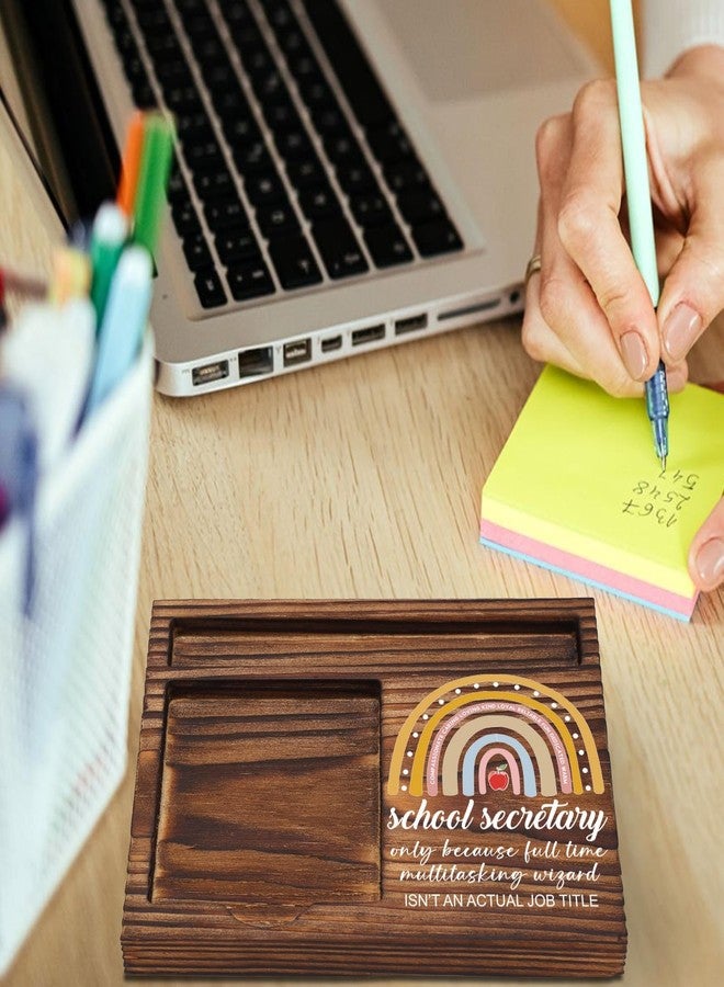 YODOCAMP School Secretary Appreciation Gifts Self-Stick Note Pad Holders, Thank You Gifts for Secretary School Office Assistant Principal Admin Staff Worker Desk TZP05 - Image 4