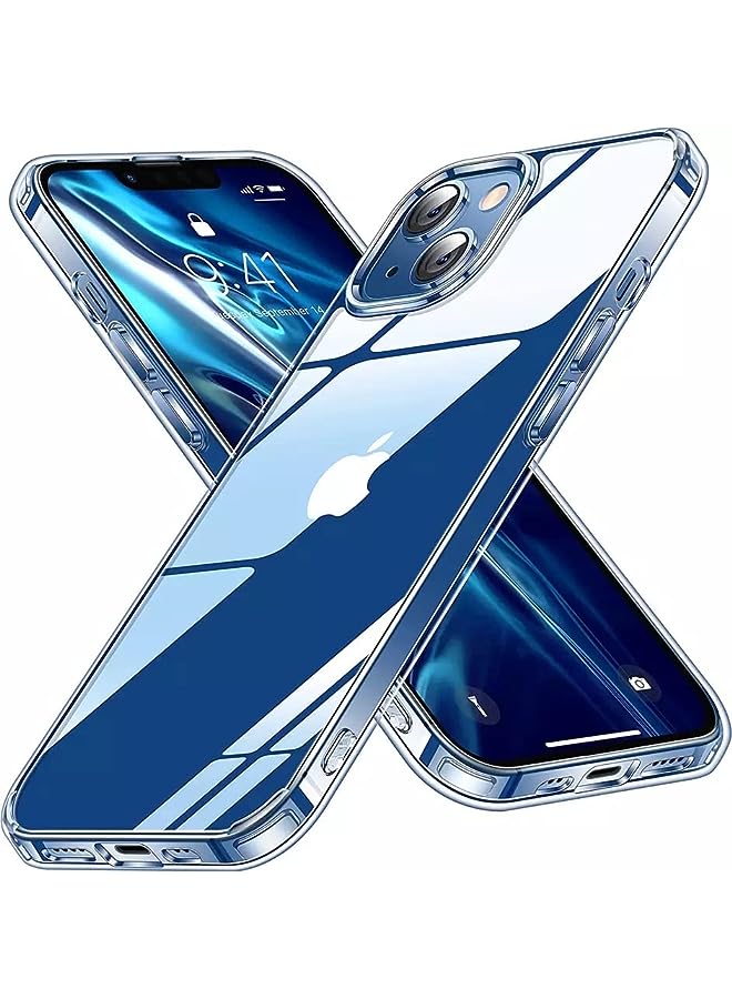 YoYoTech Magnetic Wireless Charging Clear Case designed for iPhone 13 Pro Hard PC Crystal Cover Compatible with Megsafe - Image 1