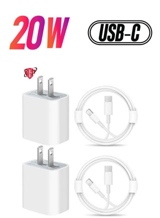 iPhone 14 pro max12 13 14 Fast Charger [Apple MFi Certified]Lightning Cable 20W PD USB C Wall Charger 2-Pack 6FT Fasting Charging Adapter Compatible with iPhone 14 /14 Pro Max/13/13Pro/12/12 Pro/11 - pzsku/ZD8F1D14023FF2F499975Z/45/_/1738266579/abe77056-500b-4d44-82d5-27c2ce021892