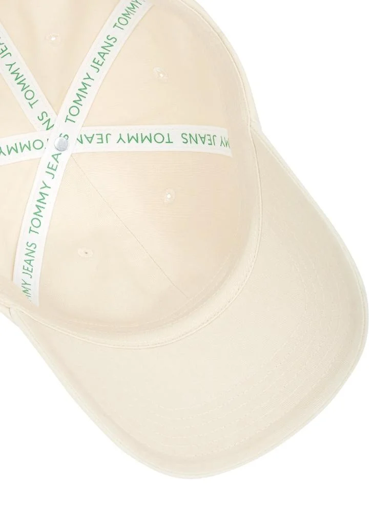 TOMMY JEANS Heritage Logo Detailed Curved Peak Cap