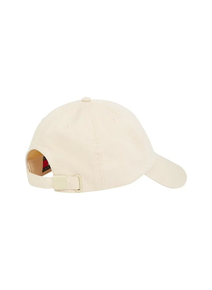 TOMMY JEANS Heritage Logo Detailed Curved Peak Cap