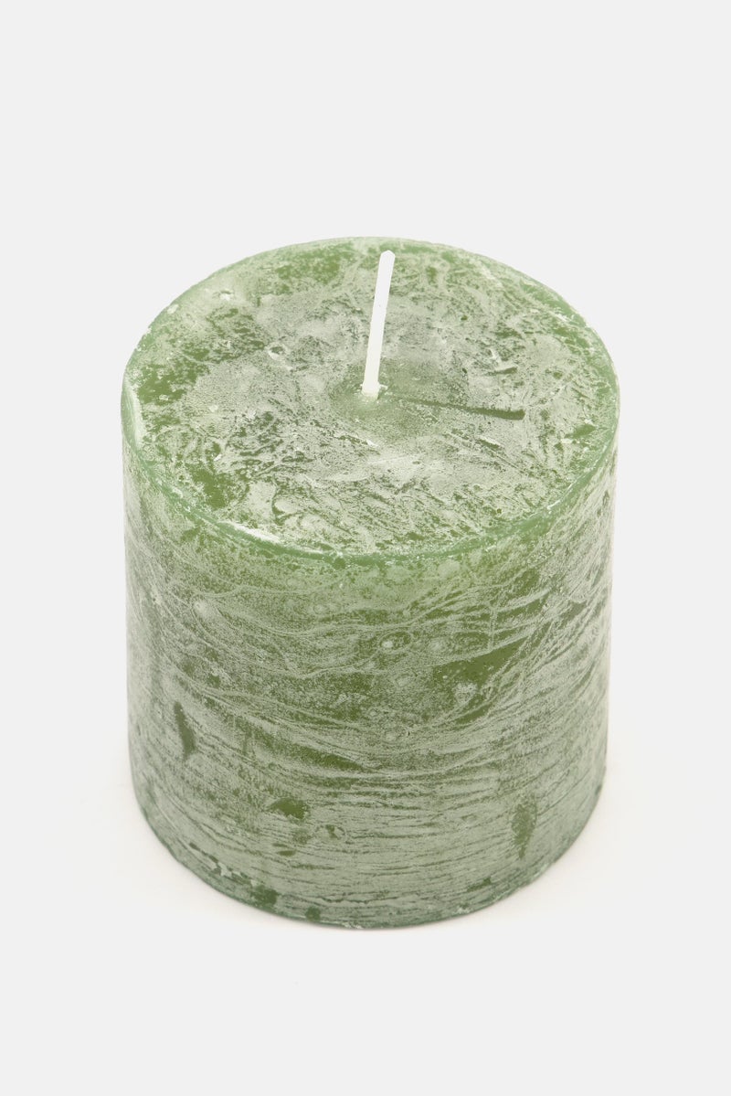 Muy Mucho Wild Jasmine Cylinder Candle, Green - Image 3