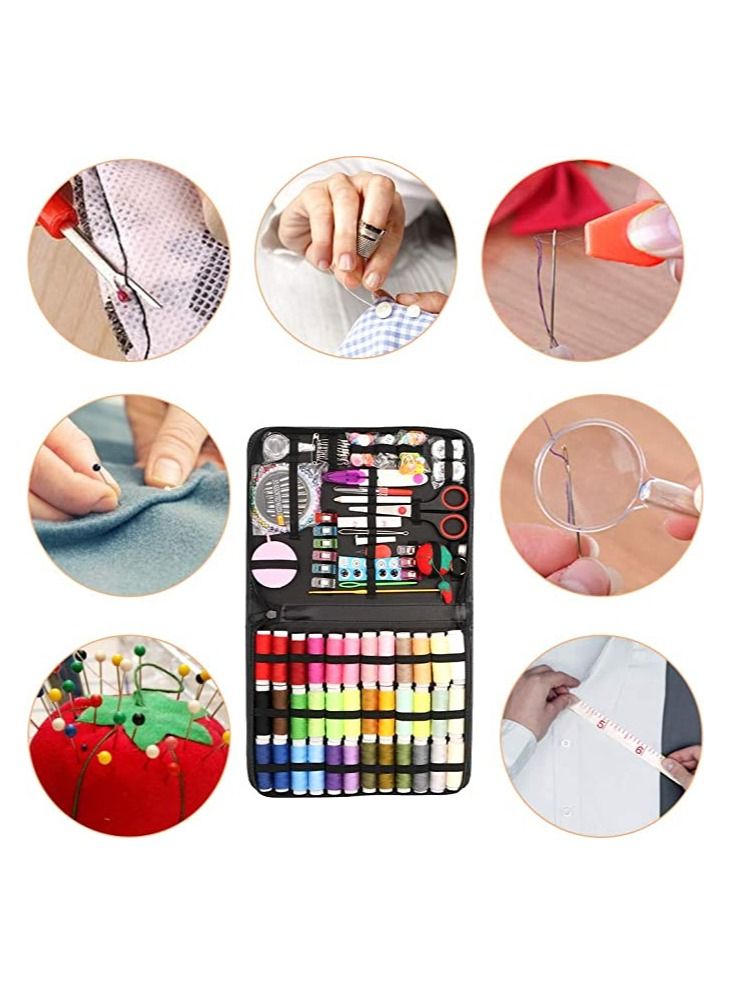 Y&D 229 PCS Sewing Kits, Premium Supplies for DIY, Travellers, Adults, Beginners, Campers and Home, Machine Kits with 41 Thread Spools, Professional Accessories  - Image 2