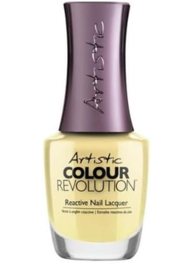 ARTISTIC Made to be Mystical Iridescent Yellow CrÃ¨me Nail Lacquer 15mL - Image 1