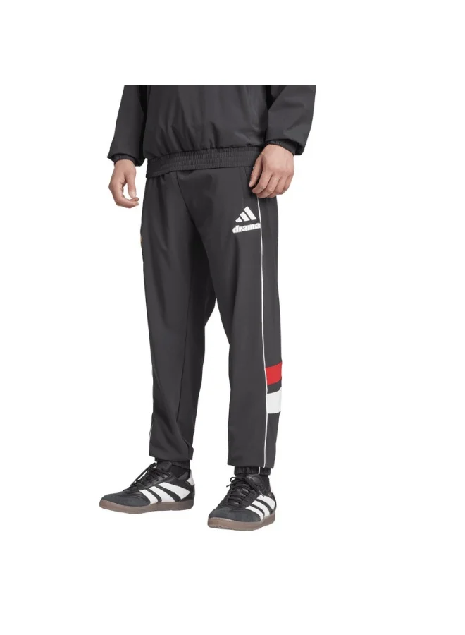 adidas Mufc Dc Pnt Black Football Pants For Men M