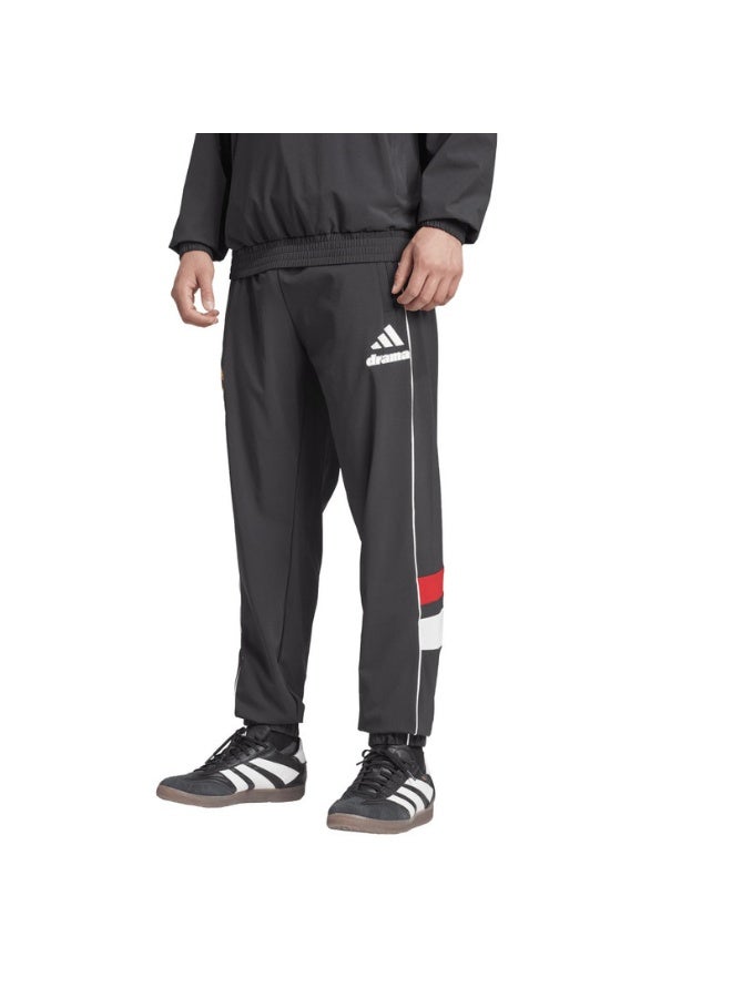Adidas Mufc Dc Pnt Black Football Pants For Men M - Image 2