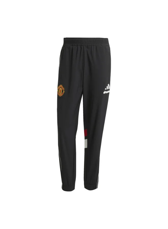 adidas Mufc Dc Pnt Black Football Pants For Men M