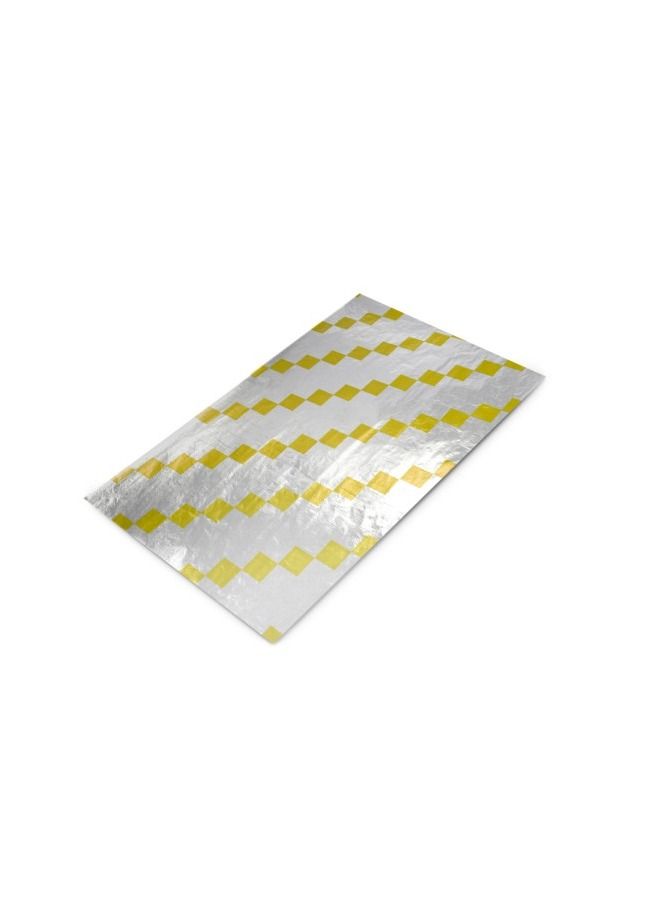 Multi-Purpose Foil Wrap Gold Hex 500 Sheets 