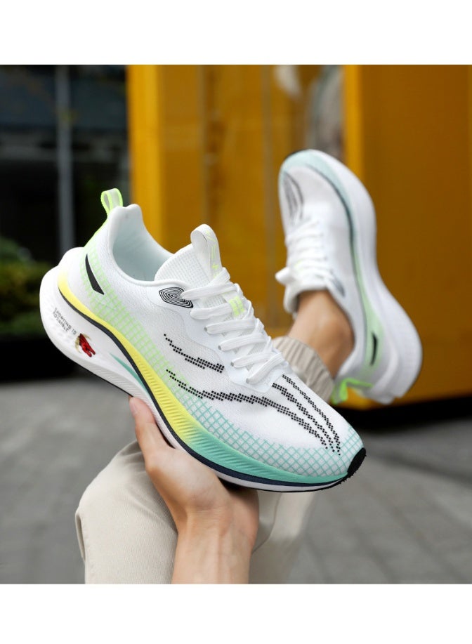 NIBEMINENT أحذية رياضية للرجال بتصميم كاجوال سطح شبكي نعل مريح وقابل للتنفس مقاوم للاهتراء وغير قابل للانزلاق - Image 2