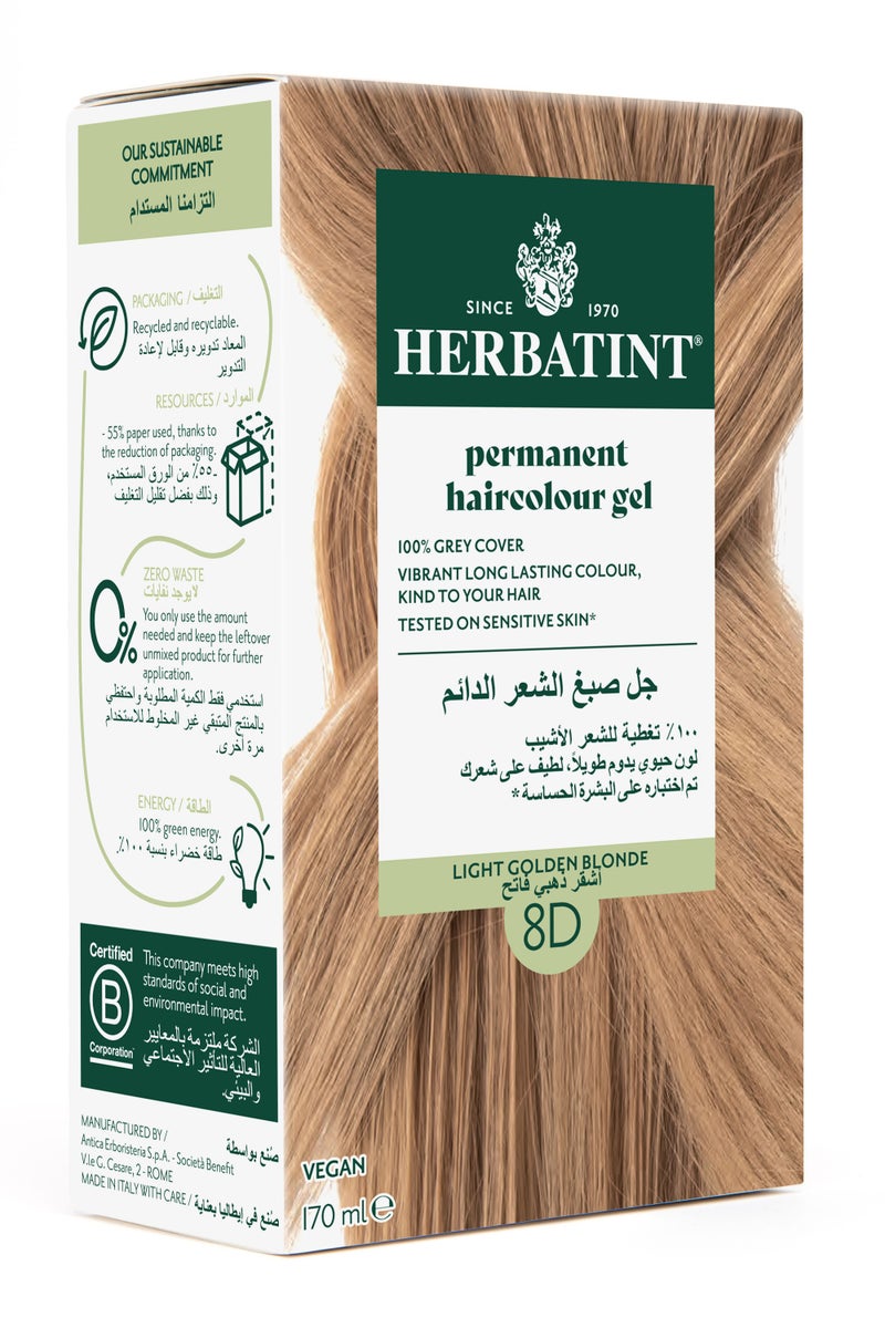 Herbatint H/C 8D (L.Golden Blonde) - Image 3